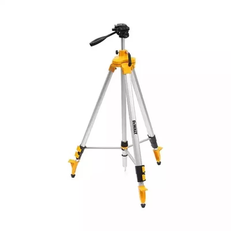 DEWALT DE0733-XJ Statīvs lāzera līmeņrādim 3 Kājas Alumīnijs Melns Dzeltens