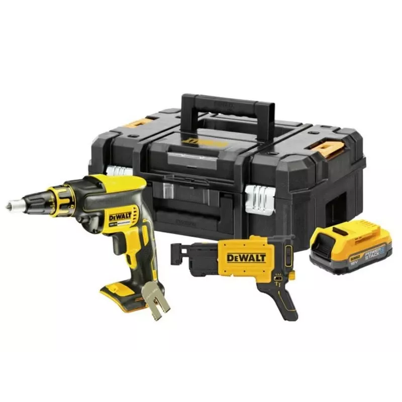 DEWALT Drywall Screwdriver, Cordless, 18V, 1 x 4.0Ah, TSTAK