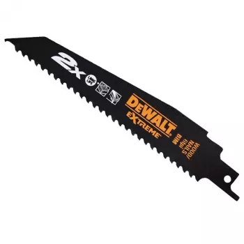 DEWALT DT2307L 228mm 6TPI bimetāla triecienzāģa asmens kokam ar naglām un metālu