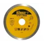 DEWALT DT3715-QZ 115 mm griešanas disks metālam un nerūsējošajam tēraudam, 1.0 mm plāns, 22.23 mm urbums, 80 m/s, 13300 RPM, 41. tipa plakanais, alumīnija oksīds, stiklšķiedras stiegrojums, EN 12413, 1 gab.