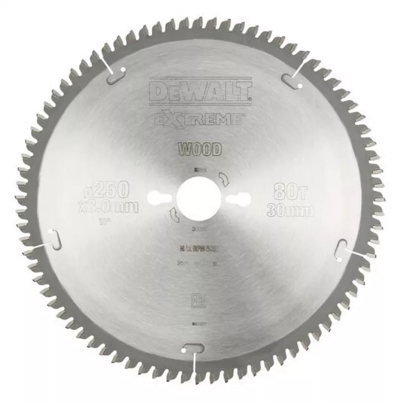 DEWALT DT4287-QZ Ripzāģa asmens 25 cm 1 gab.