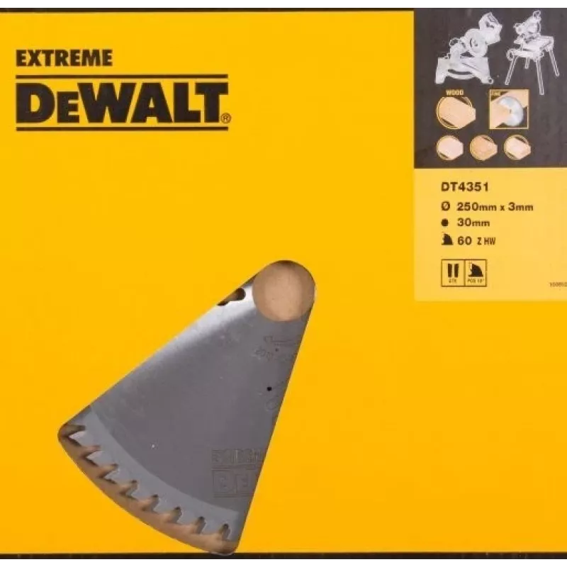 DEWALT DT4351-QZ Ripzāģa asmens 1 gab.
