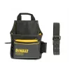 DEWALT DWST40101-1 Izturīga brezenta instrumentu uzglabāšanas soma, melna/dzeltena, ūdensizturīga, plata atvēruma, pastiprināta pamatne