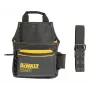 DEWALT DWST40101-1 Izturīga brezenta instrumentu uzglabāšanas soma, melna/dzeltena, ūdensizturīga, plata atvēruma, pastiprināta pamatne