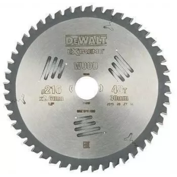 DEWALT HM-Wood Saw Blade 216x30mm Z48