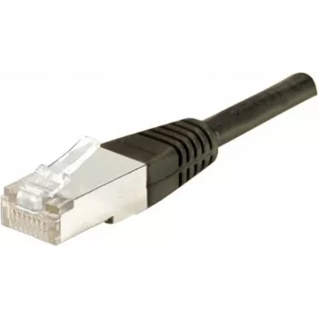 DEXLAN Cat. 6A S/FTP tīkla kabelis, 10 Gbit/s, PoE++, melns, 15 m 858383