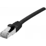 DEXLAN Cat.6A S/FTP savienojuma kabelis, PiMF, 20m, melns, 10Gbps, LSZH 858655