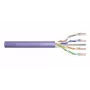 DIGITUS Cat.6 instalācijas kabelis, U/UTP, Dca, AWG 23/1, LSOH, 50m, violets