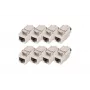 DIGITUS CAT 8.1 Keystone modulis, ekranēts, bezinstrumentu terminācija - 8 gab.