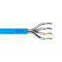 DIGITUS Cat6A instalācijas kabelis U/FTP Dca AWG 23/1 LSOH 500m zils spole