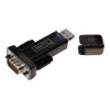 DIGITUS DA-70156 USB 2.0 uz RS232 seriālais adapteris, 1,5 m, melns