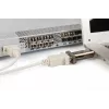 DIGITUS DA-70156 USB 2.0 uz RS232 seriālais adapteris, 1,5 m, melns
