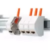 DIGITUS DIN sliedes adapteris 1x Keystone modulim, IP20