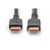 DIGITUS HDMI 2.1 savienojuma kabelis 80 Gbps 1,0 m Melns