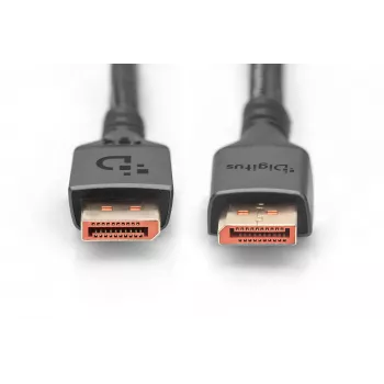 DIGITUS HDMI 2.1 savienojuma kabelis 80 Gbps 1,0 m Melns
