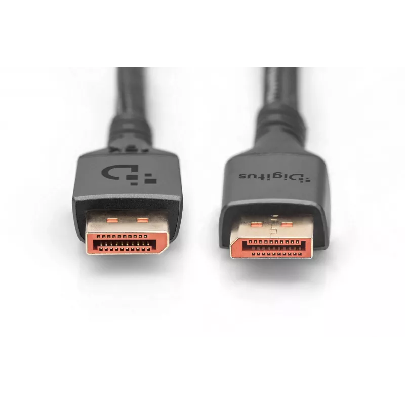 DIGITUS HDMI 2.1 savienojuma kabelis 80 Gbps 1,0 m Melns