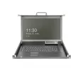 DIGITUS Modular Console 17 inch HD LCD, 8-Port CAT5 KVM, German Keyboard