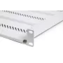 Digitus TN-19-650-1U-GY 19 collu fiksēts statīva plaukts 1U, 650 mm dziļš, pelēks, 25 kg slodze