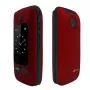 Digni Flip Case Red for Samsung Galaxy A12 - PU Ādas Maks Maciņš ar Karšu Slotiem un Statīvu