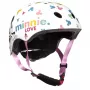 Disney Minnie Mouse sporta ķivere bērniem 3-6 gadi, rozā/sarkana, CE EN 1078, regulējama, 6 ventilācijas atveres