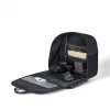 Divoom Cyber Bag Premium Weather Proof ar LED pikseļu mākslas displeju un lietotnes vadību Melns