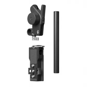 DJI Focus Pro Motor CP.RN.00000340 – Objektīva vadības motors RS 4 Pro / RS 4 / RS 3 Pro / RS 3 gimbaliem, 15 mm stieņa stiprinājums, USB-C, melns
