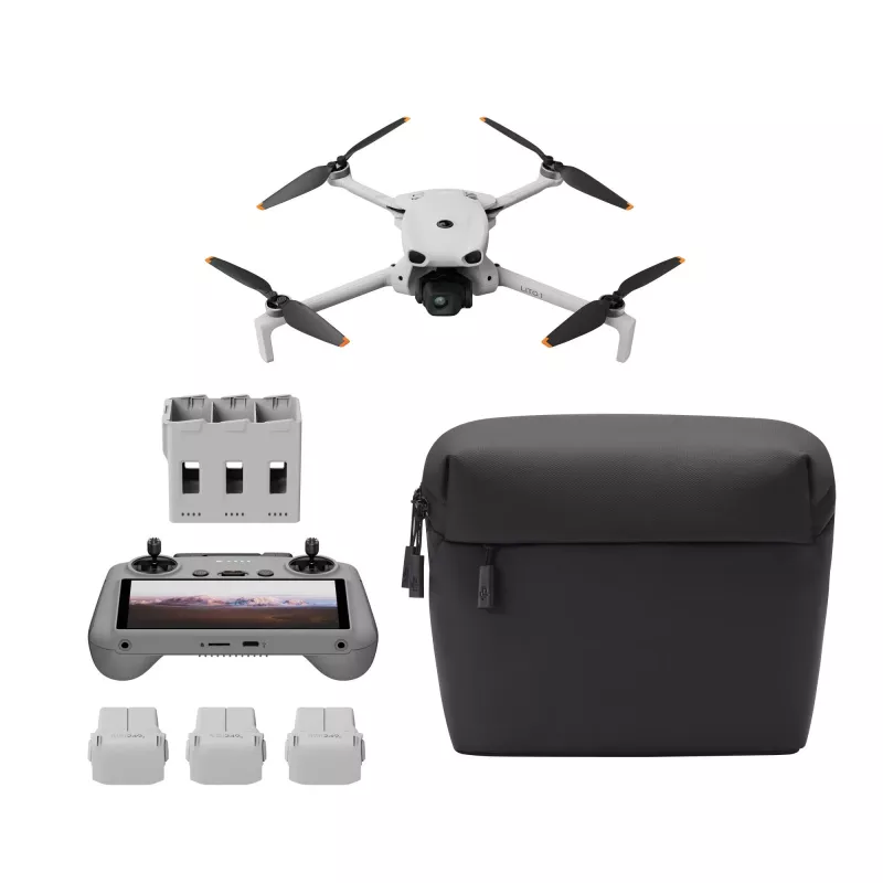 DJI Lito X1 Fly More Combo ar RC 2 tālvadības pulti, 4K/100fps drons, 34 min lidojuma laiks, <249g, CP.MA.00000975
