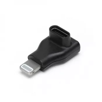 DJI Mic 2 uztvērējs un gaismas adapteris mobilajām ierīcēm