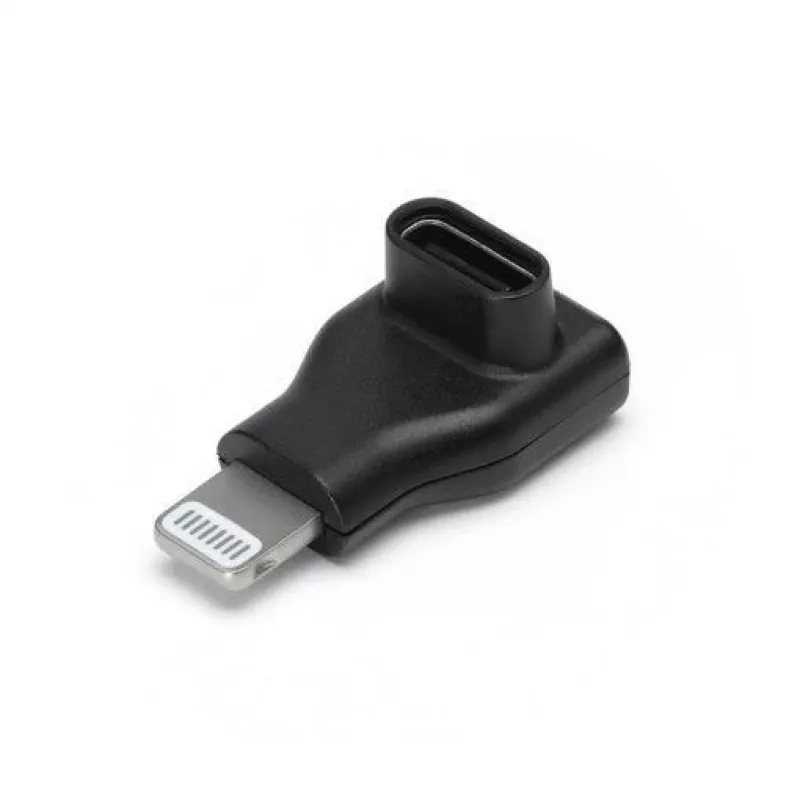 DJI Mic 2 uztvērējs un gaismas adapteris mobilajām ierīcēm