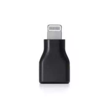 DJI Mic 2 uztvērējs un gaismas adapteris mobilajām ierīcēm