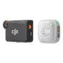DJI Mic Mini 2S bezvadu mikrofonu sistēma (1 TX + 1 RX) - 2.4GHz digitālā, 32-bit float ierakstīšana, 250m darbības rādiuss, OLED skārienekrāns, magnētiskais klips, kamerām un viedtālruņiem