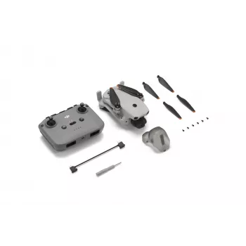 DJI Mini 2 Fly More Combo - Īpaši viegls kameras drons ar 4K video, 3 asu stabilizatoru, 30 min lidojuma laiku, GPS, 2.7K video, 12MP foto, salokāms kvadrokopteris