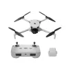 DJI Mini 2 Fly More Combo - Īpaši viegls kameras drons ar 4K video, 3 asu stabilizatoru, 30 min lidojuma laiku, GPS, 2.7K video, 12MP foto, salokāms kvadrokopteris
