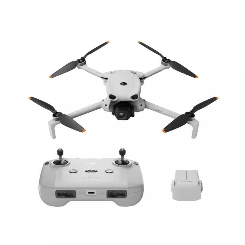 DJI Mini 2 Fly More Combo - Īpaši viegls kameras drons ar 4K video, 3 asu stabilizatoru, 30 min lidojuma laiku, GPS, 2.7K video, 12MP foto, salokāms kvadrokopteris