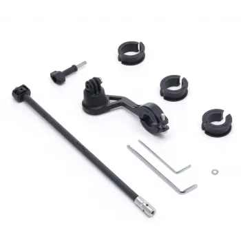 DJI Osmo Action velosipēda stiprinājuma komplekts stūrei un rāmja caurulēm, 22-35 mm skava, ātrās atbrīvošanas, melns
