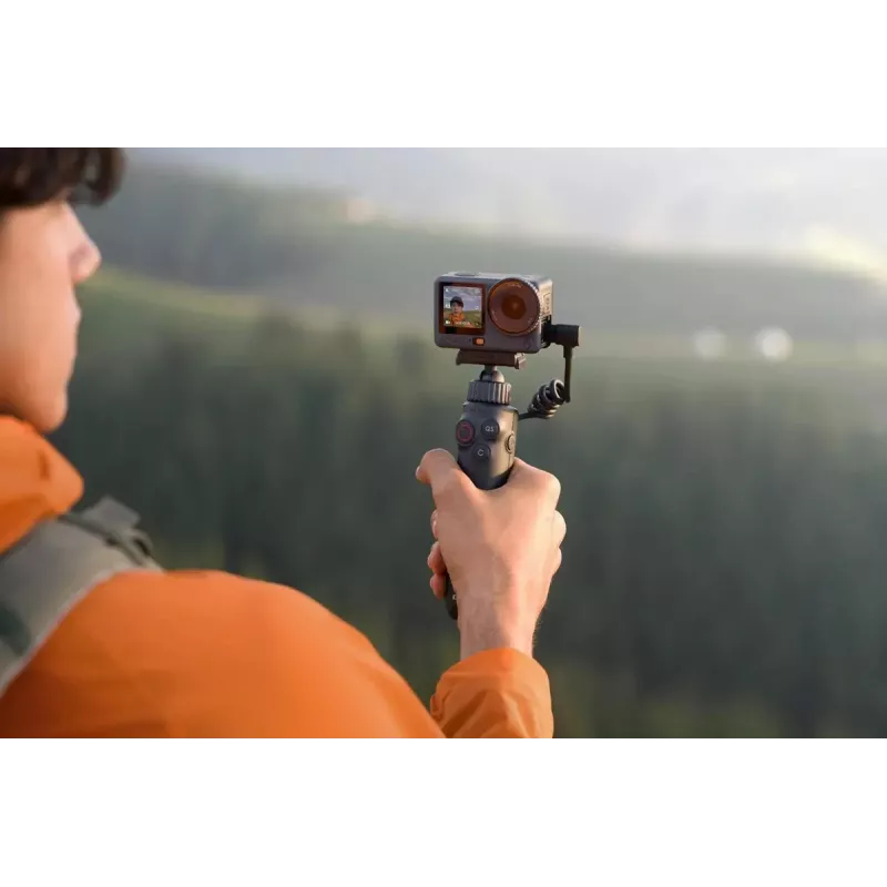 DJI Osmo Action dubultā akumulatora uzlādes centrs (CP.OS.00000527) – USB-C, 2 slotu, melns
