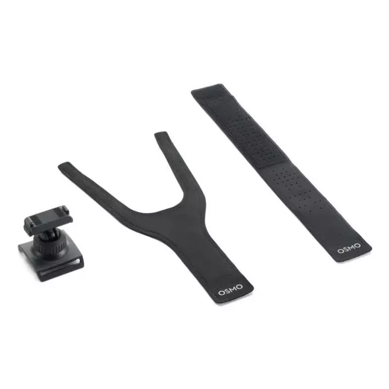 DJI Osmo Action plaukstas siksna (CP.OS.00000529) – ātrās atbrīvošanas brīvroku kameras siksna Osmo Action 1/2/3/4, melna