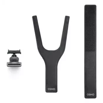 DJI Osmo Action plaukstas siksna (CP.OS.00000529) – ātrās atbrīvošanas brīvroku kameras siksna Osmo Action 1/2/3/4, melna