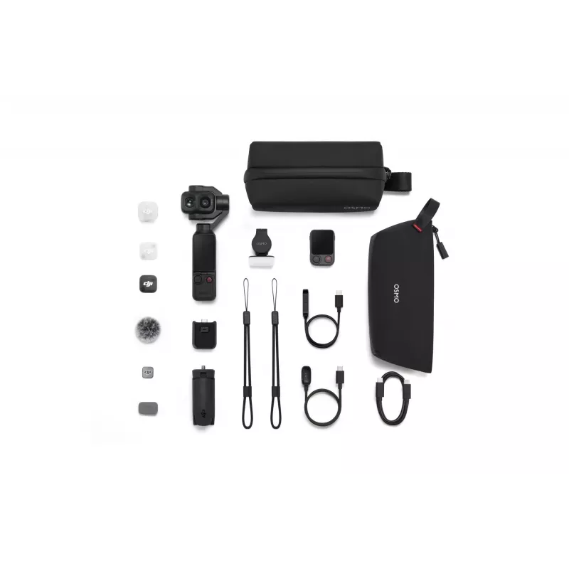 DJI Osmo Mobile 6 viedtālruņa žiroskopiskais stabilizators, 3 asis, salokāms ar pagarinājuma stieni, ActiveTrack 5.0, magnētiskais stiprinājums, Slate Gray