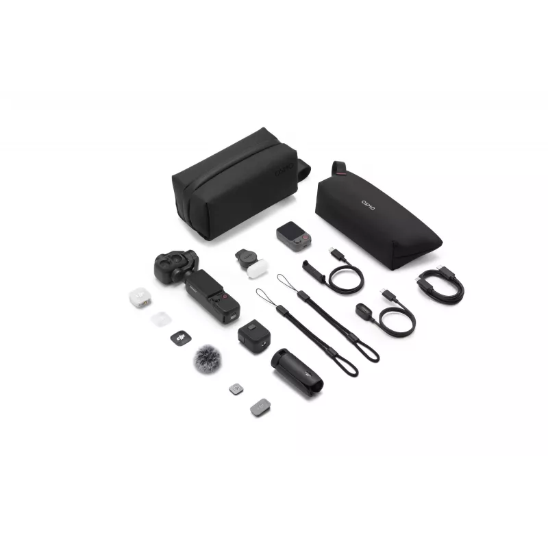 DJI Osmo Mobile 6 viedtālruņa žiroskopiskais stabilizators, 3 asis, salokāms ar pagarinājuma stieni, ActiveTrack 5.0, magnētiskais stiprinājums, Slate Gray