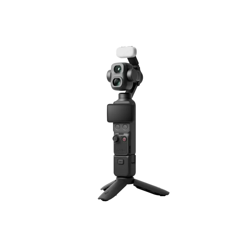 DJI Osmo Mobile 6 viedtālruņa žiroskopiskais stabilizators, 3 asis, salokāms ar pagarinājuma stieni, ActiveTrack 5.0, magnētiskais stiprinājums, Slate Gray