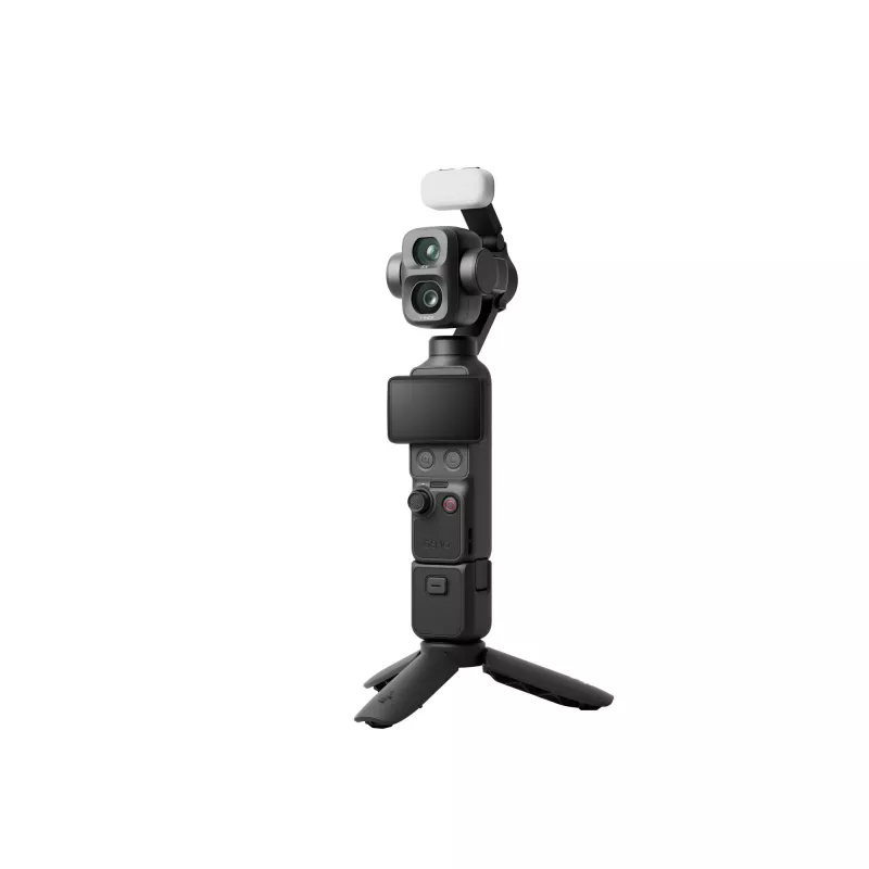 DJI Osmo Mobile 6 viedtālruņa žiroskopiskais stabilizators, 3 asis, salokāms ar pagarinājuma stieni, ActiveTrack 5.0, magnētiskais stiprinājums, Slate Gray