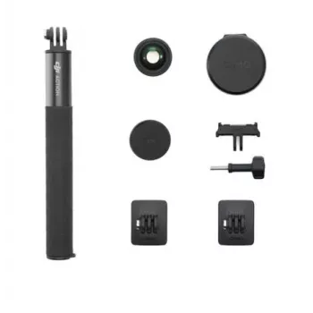 DJI Osmo Mobile 6 viedtālruņa žiroskopiskais stabilizators (Slate Gray) ar ActiveTrack 5.0, iebūvētu pagarinājuma stieni, magnētisko tālruņa skavu, 3 asīm, Bluetooth 5.1, USB-C, 6.4h akumulatoru