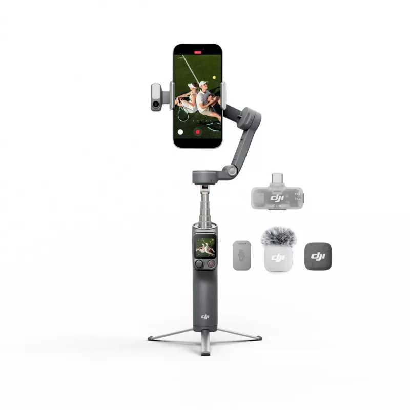 DJI Osmo Mobile 8P Creator Combo Smartphone Gimbal Stabilizer Black