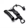 DJI Osmo Pocket pretaizvadīšanas aukla - regulējama neilona plaukstas siksna DJI Osmo Pocket un Pocket 2, melna