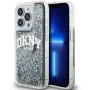 DKNY Apple iPhone 15 Pro 6,1 collu cietais vāciņš Liquid Glitter Big Logo melns
