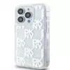 DKNY Apple iPhone 15 Pro Max 6,7 collu cietais vāciņš Liquid Glitter Multilogo balts