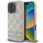 DKNY rūtainais raksts un drukātās svītras iPhone 16 Pro maciņš - rozā