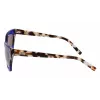 DKNY Sieviešu saulesbrilles DK547S5516425 - Havanas acetāta rāmis, brūnas gradienta lēcas, 55 mm