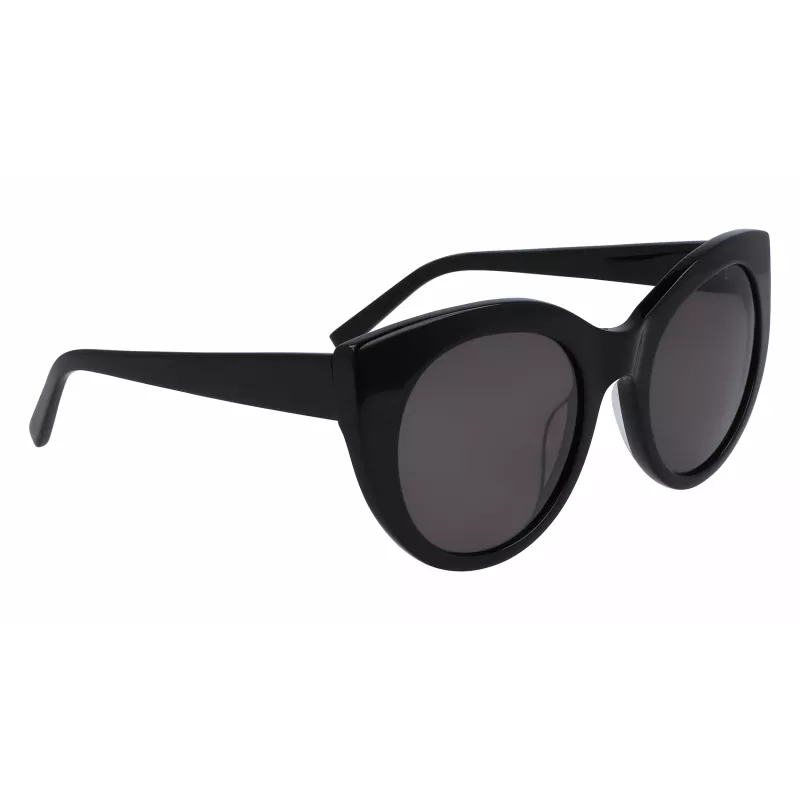 DKNY sieviešu saulesbrilles DK517S-001 Melnas/Pelēkas 52mm
